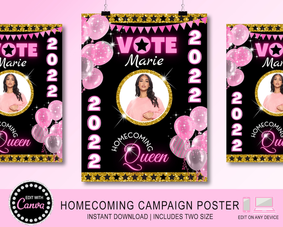 Queen Poster Sign Class Campaign Class Etsy