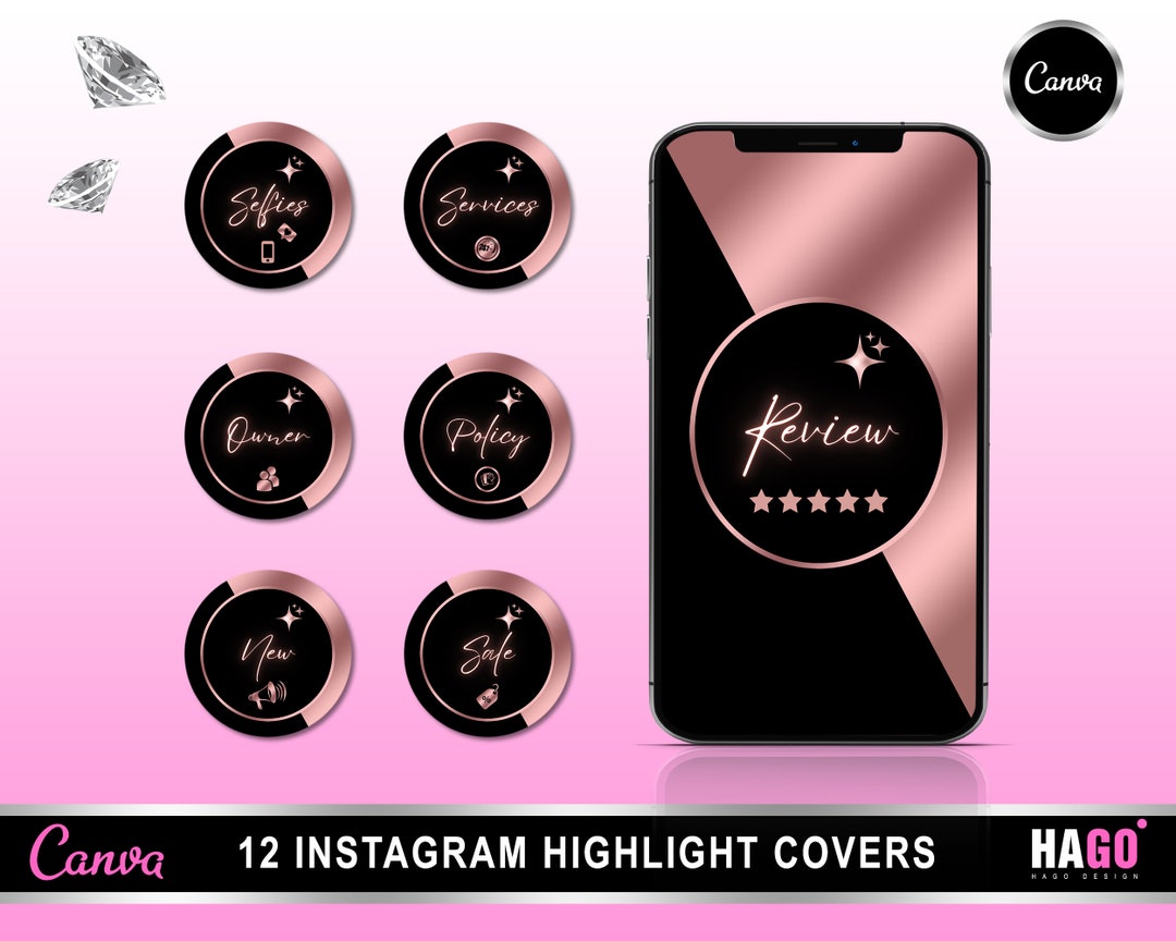 DIY Instagram Highlight Icon Covers, Instagram Story Covers, Instagram ...