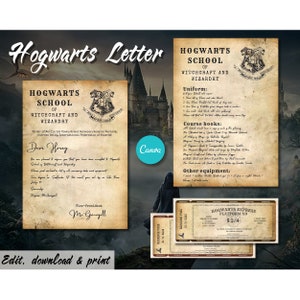 HOW TO MAKE HARRY POTTER INSPIRED GIFTS ⚡️ HOGWARTS LETTER, WAND, POTIONS