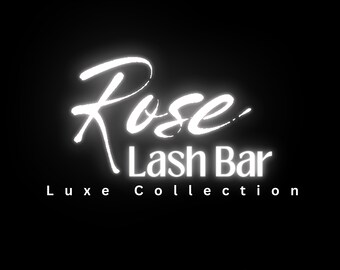 DIY LOGO DESIGN, Lash Logo design, Logo, eyelash Premade logo, Logo Template, makeup artist, beauty salon, beauty logo, boutique, neon pink
