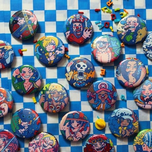 SEA PIXEL BUTTONS