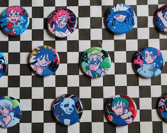 CURSE MASTER BUTTONS