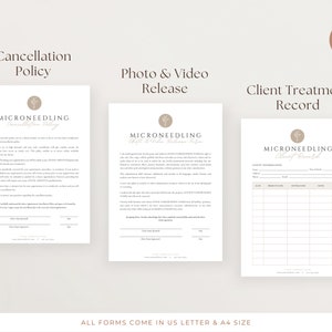 Microneedling Forms - Editable Microneedling Consent Templates ...