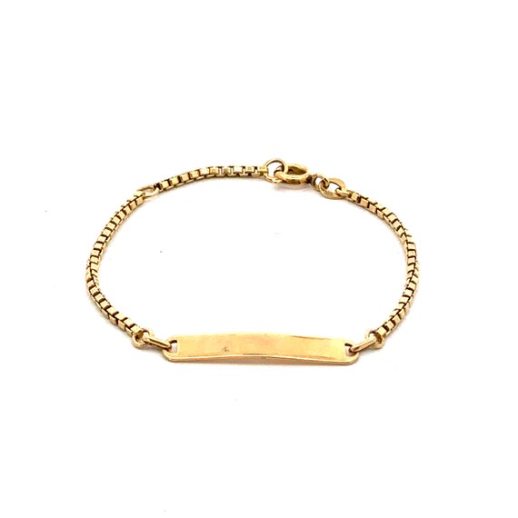 Venetian link sales bracelet gold