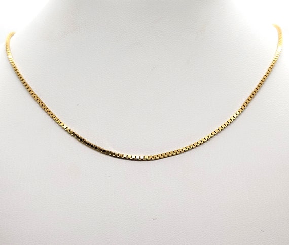 Chain 14K Solid Yellow Gold - image 1