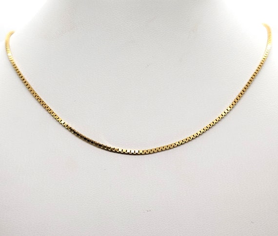 Chain 14K Solid Yellow Gold - image 1