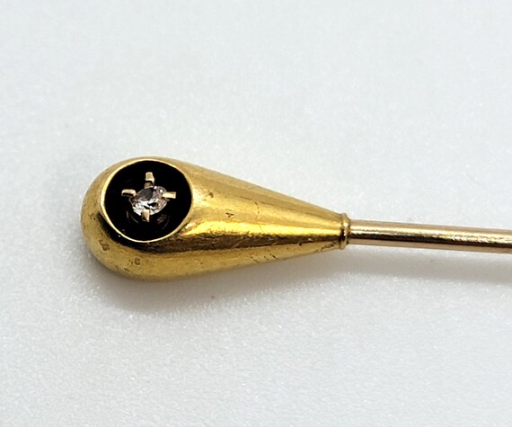Stick Pin,14K Yellow Gold - image 3