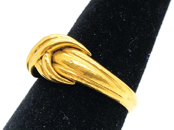 Tiffany & Co 18K Yellow Gold Ring Size 6. - image 2