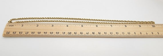 10K Yellow Gold Chain 20 Inch - image 5