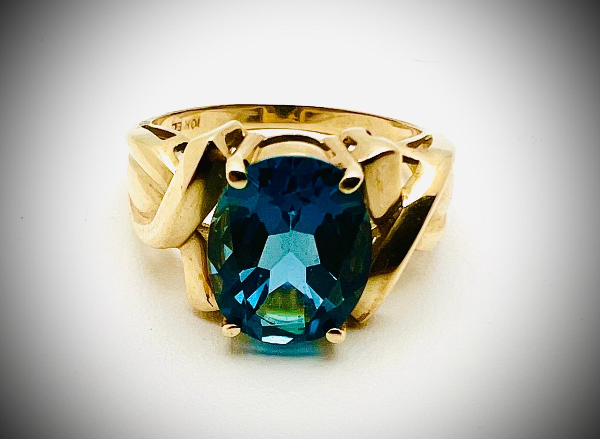 10k 英国アンティーク ルビー ホワイトトパーズ ヴィンテージ ビンテージ アールデコ リング ゴールド イギリス 昭和レトロ 金 指輪 k18 英国製（イギリス製） K10 ホワイトゴールド 天然 ブルートパーズ