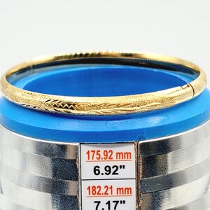 Minimalist Bracelet For Women Real 18k Yellow - Solid Cuff Style For Kids, Teens & Ladies, Handmade Gold Filled Bangle Bracelets - Foto 4