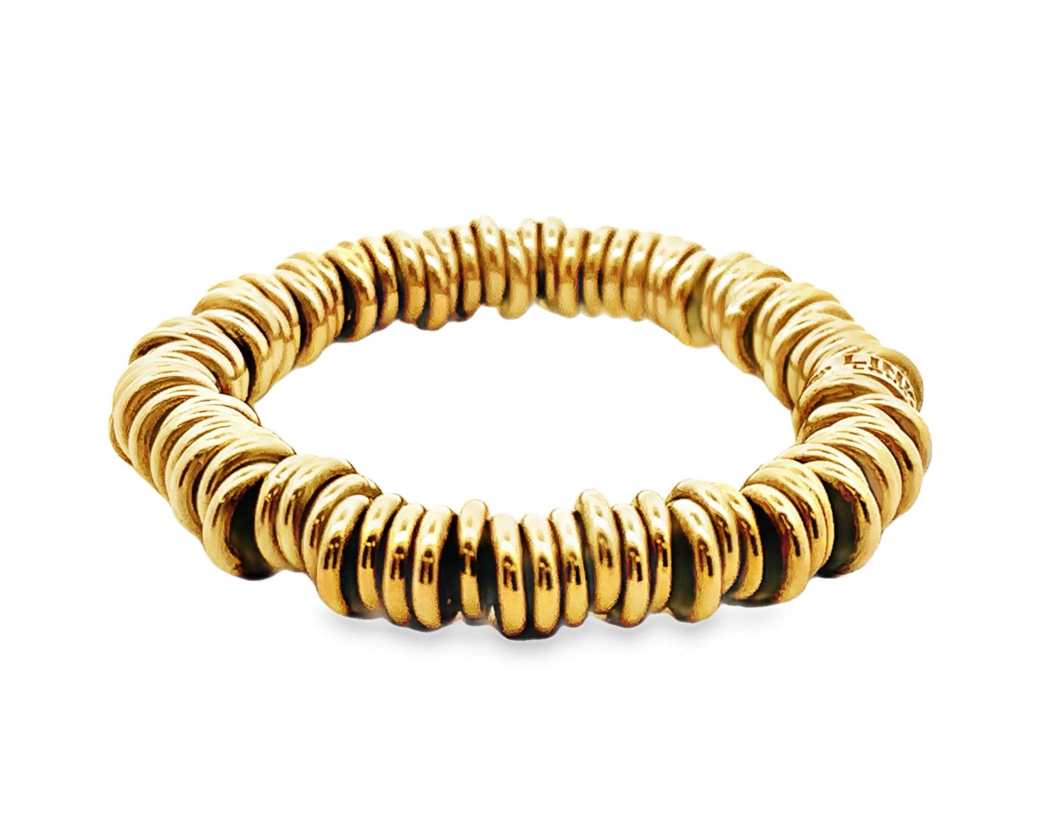 送料関税込【CRAFTD London】Split Bead Bracelet (Gold) 国内発 CRAFTD London(クラフトロンドン) - 海外通販のBUYMA