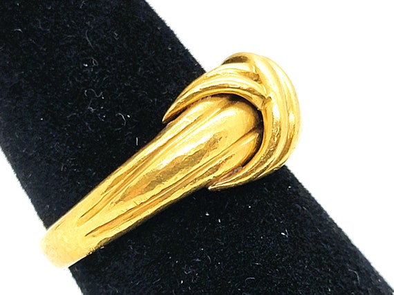 Tiffany & Co 18K Yellow Gold Ring Size 6. - image 3