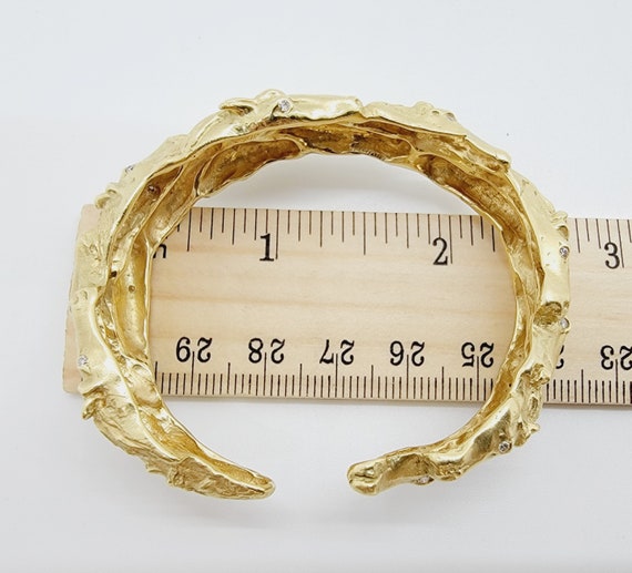 Diamond Bracelet 18K Yellow Gold - image 6