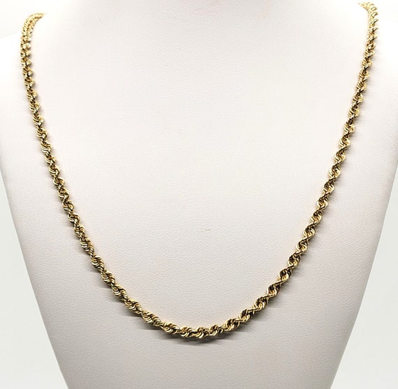 10K Yellow Gold Chain 20 Inch - image 1