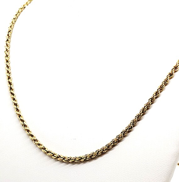 14K Yellow Gold Chain 20 inch Gem