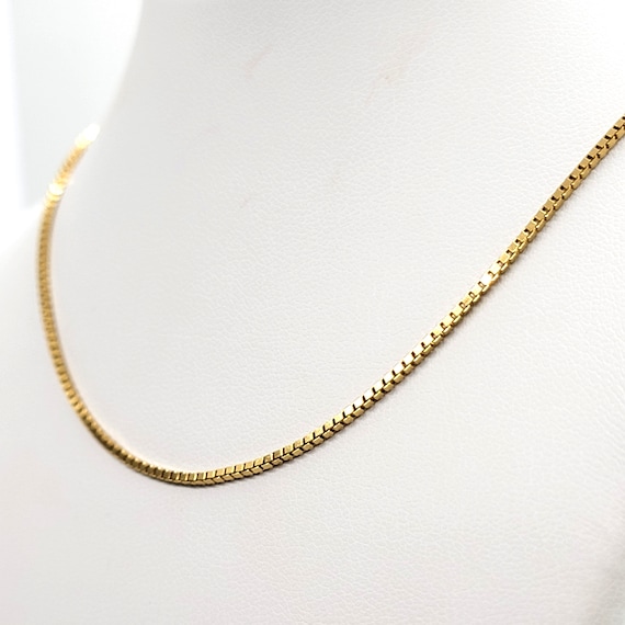 Chain 14K Solid Yellow Gold - image 2