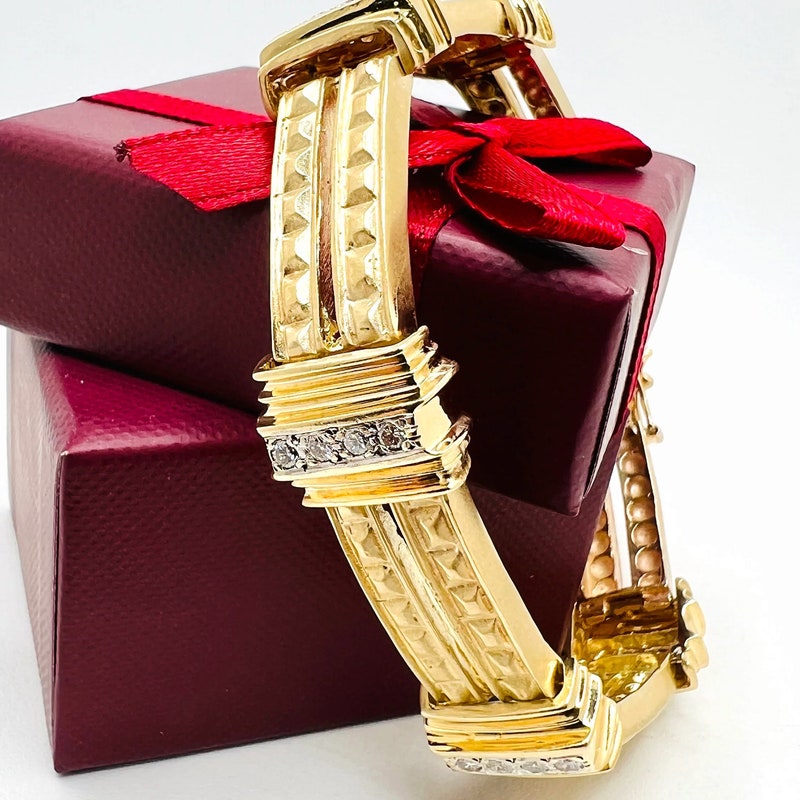 14K GOLD BRACELET 4.62G / GOLD
