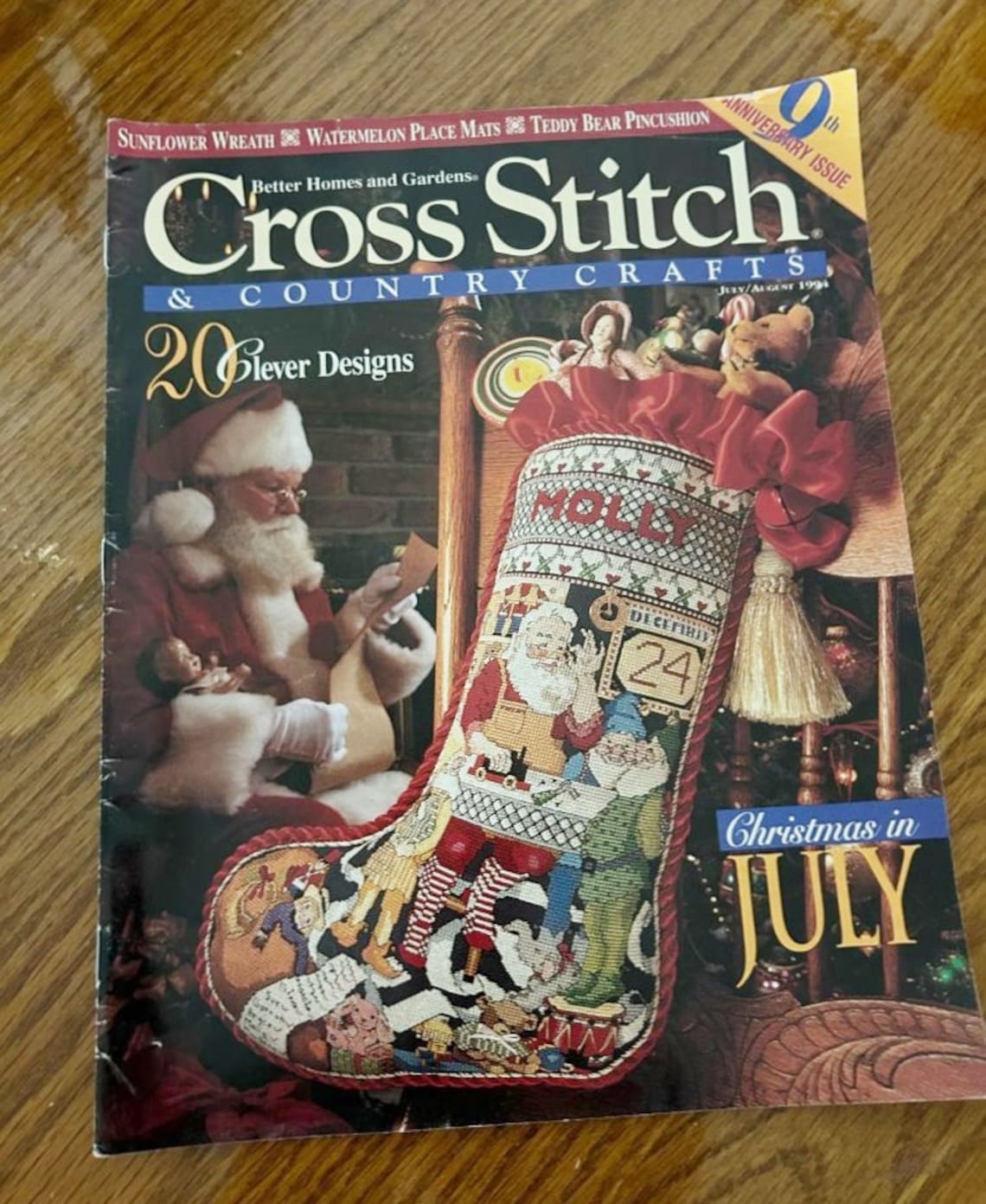 Cross Stitch and Country Crafts Christmas in July Stitch Etsy