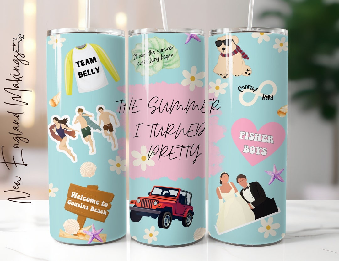 The Summer I Turned Pretty Stainless Steel Tumbler 20oz - Etsy