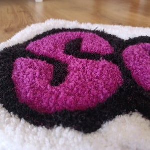 Scorpio Star Sign Custom Tufted Decor Rug, Astrology, Purple White ...