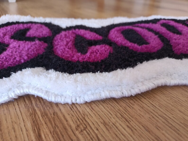 Scorpio Star Sign Custom Tufted Decor Rug, Astrology, Purple White ...