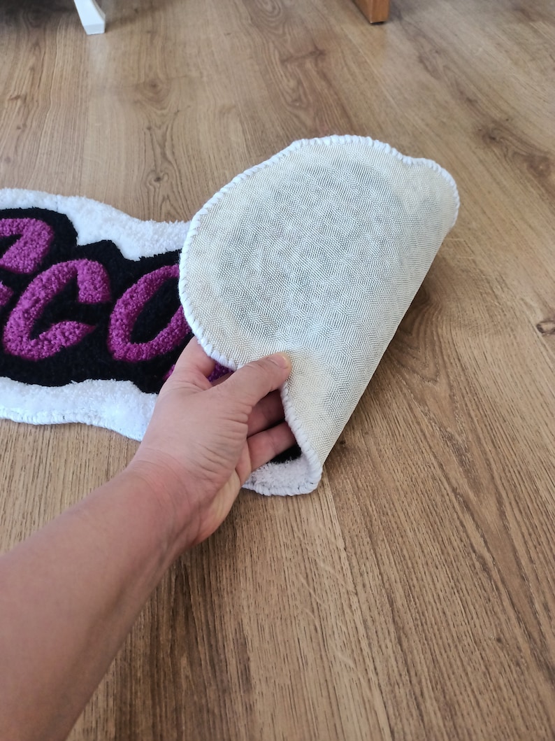 Scorpio Star Sign Custom Tufted Decor Rug, Astrology, Purple White ...