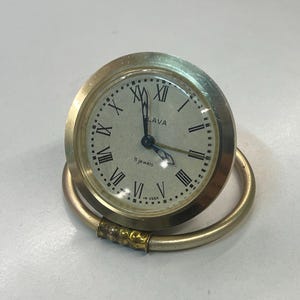 Vintage Slava Table Alarm Clock, 1960s, Working ConditionVintage Slava Table Alarm Clock,