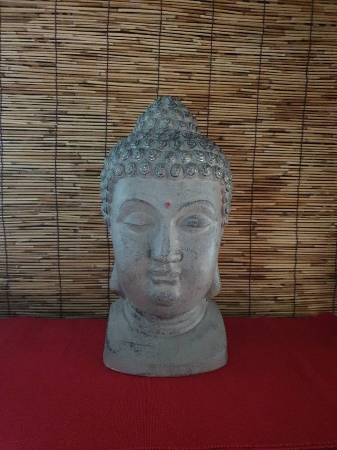 Latex Mold 3D Buddha Buddha Head Casting Mold for Concrete Ceramic