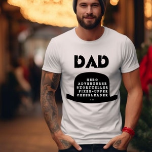 T-shirt for Dad, Father&#39;s Day Tee, Birthday Gift for Best Dad, Dad Gift Ideas