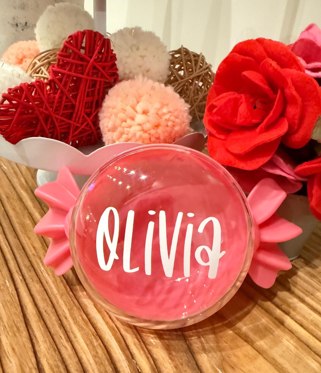 Candy Wrapper Gift Container, Personalized and Fillable, 6.5” Wide - Etsy