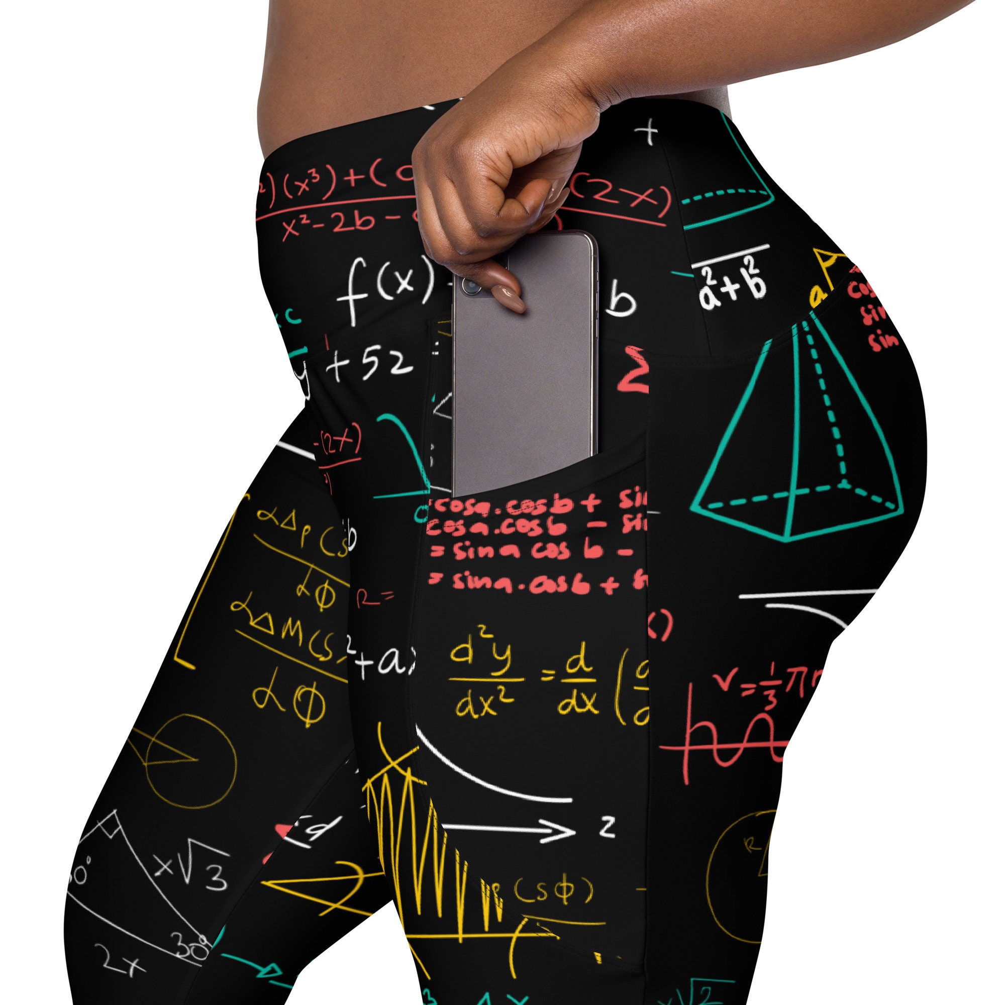 Custom Mathematics Leggings for Fitness Lovers
