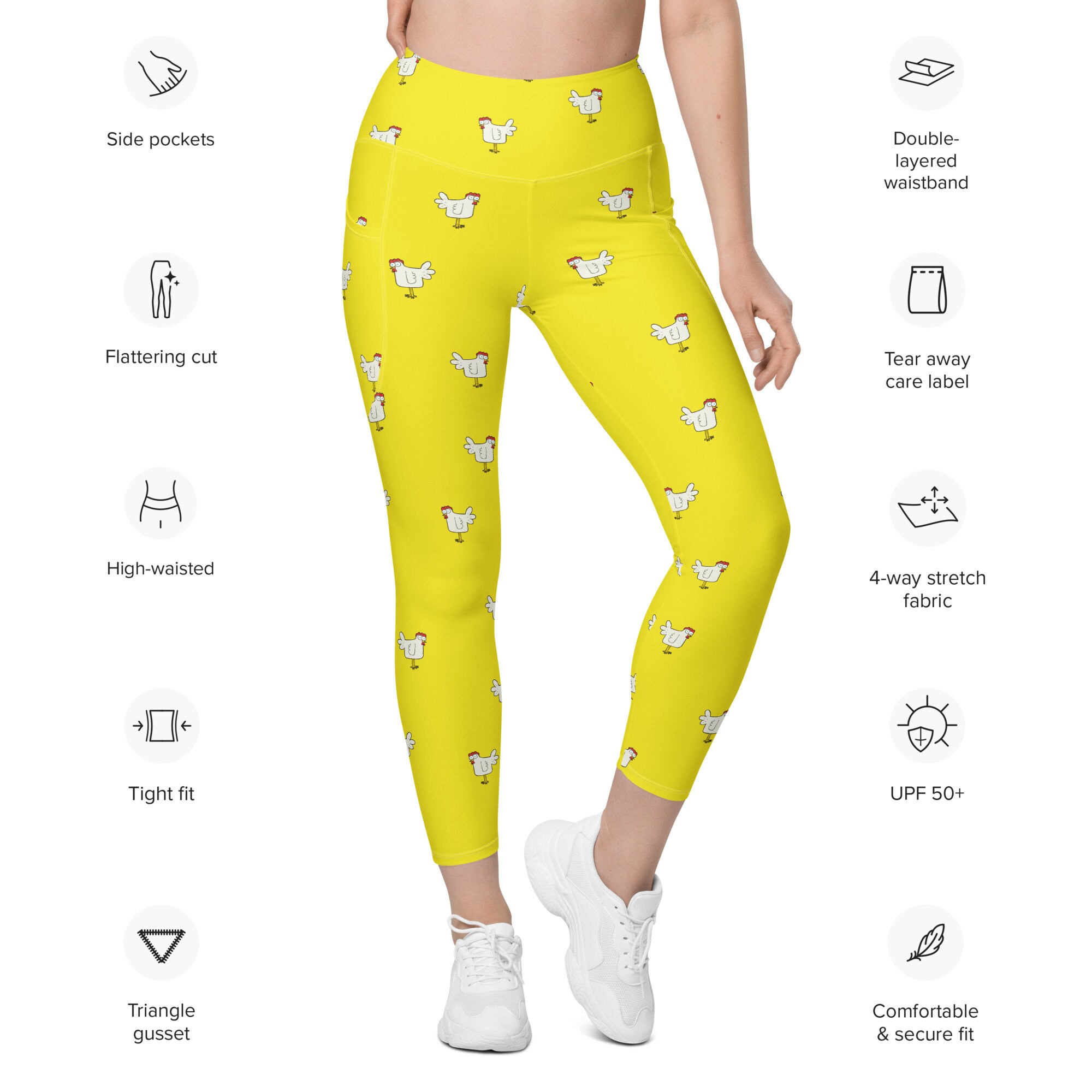 Easter Bunny Leggings for Women Stretchy Yoga Pants Novelty Rabbit Eggs  Printed High Waist Tights Workout Costume, Black, Small : :  Clothing, Shoes & Accessories