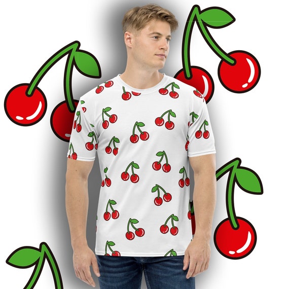 ★2023SS新作★KIRSH★CHERRY SCRAWL GRAPHIC T-SHIRT KIRSH/ CHERRY GRAPHIC SHORT SLEEVE T-SHIRT - Now In Seoul