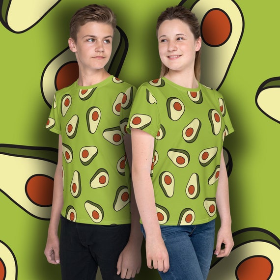 Camiseta con estampado de aguacate hotsell