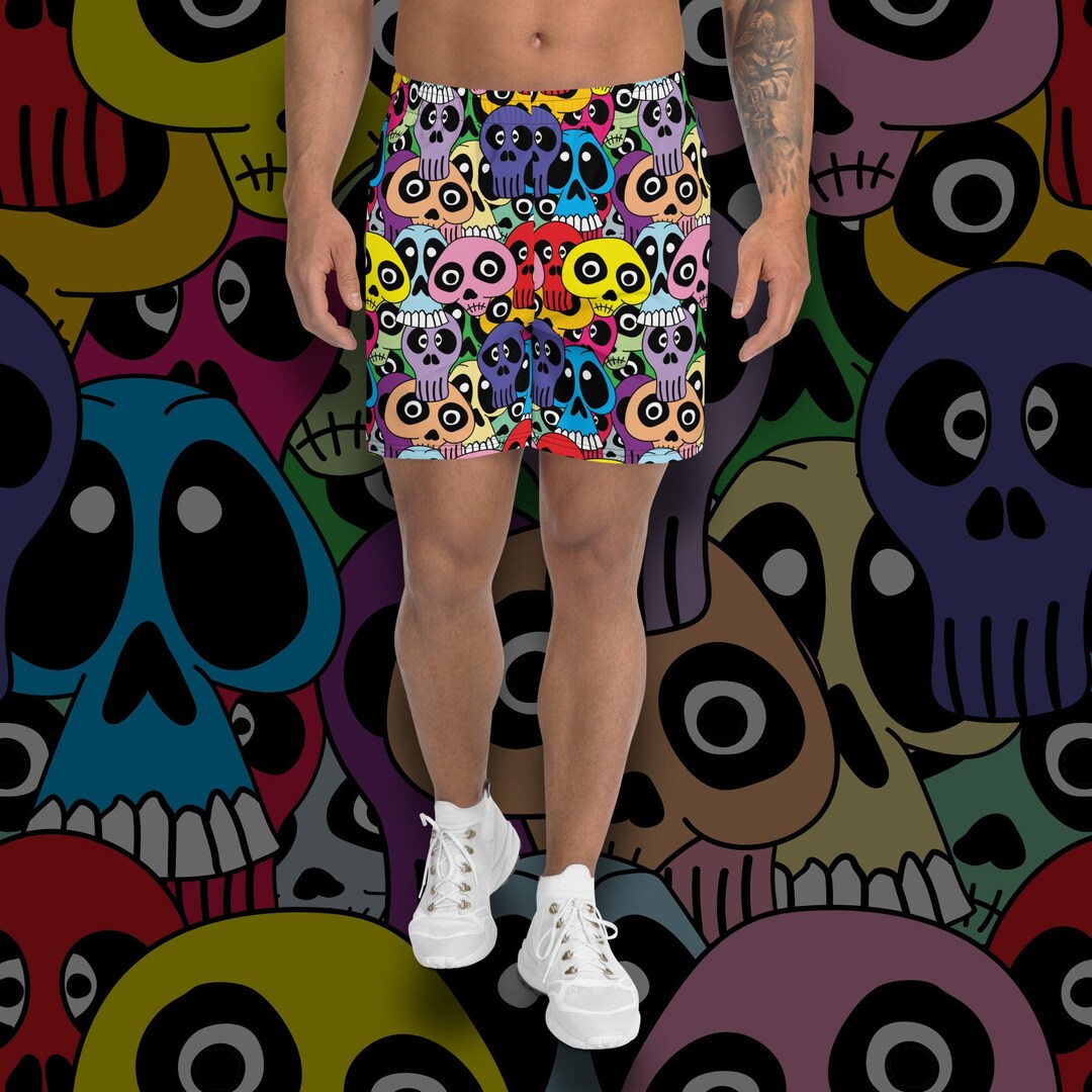3 Skulls Canvas Shorts Walnut main image 1
