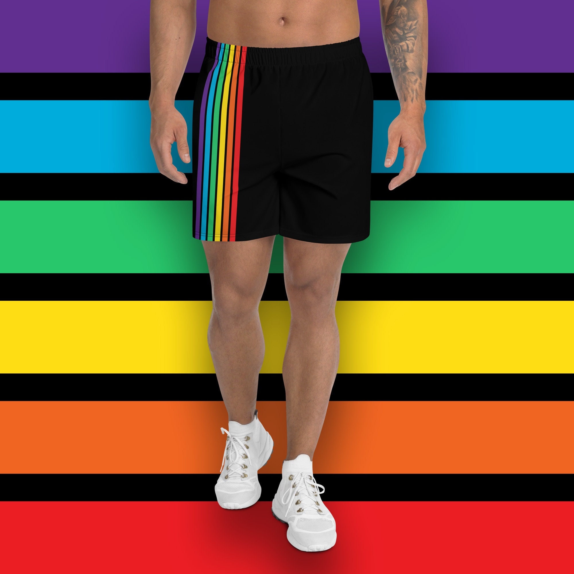 Pride store running shorts
