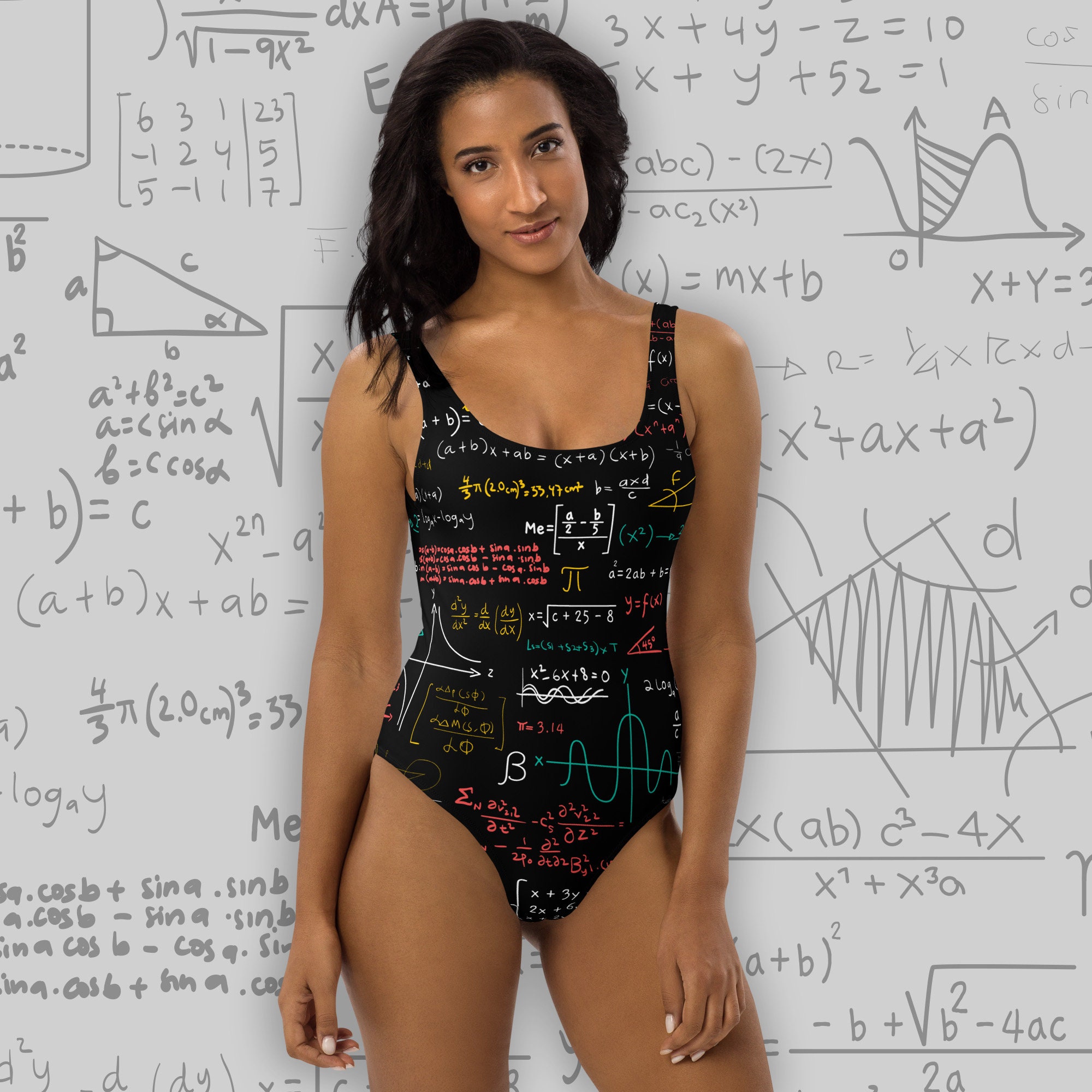 Maths Robe Longue Grossesse Shein Mathématiques Shein Maillot De - Main Image