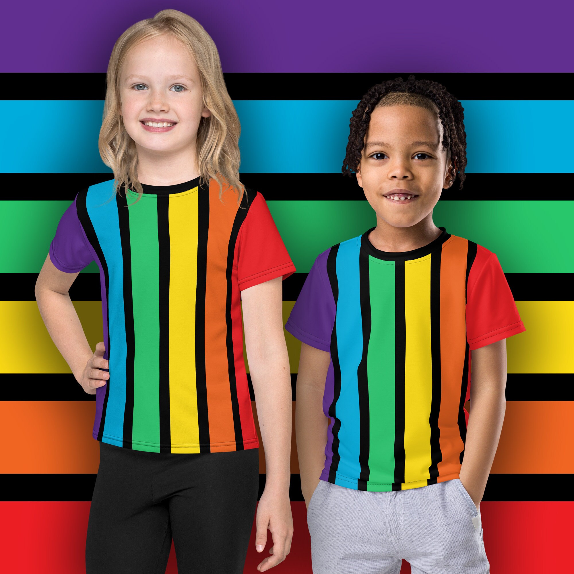 Boys Colorblock T Shirt Pattern - Long and Short Sleeves
