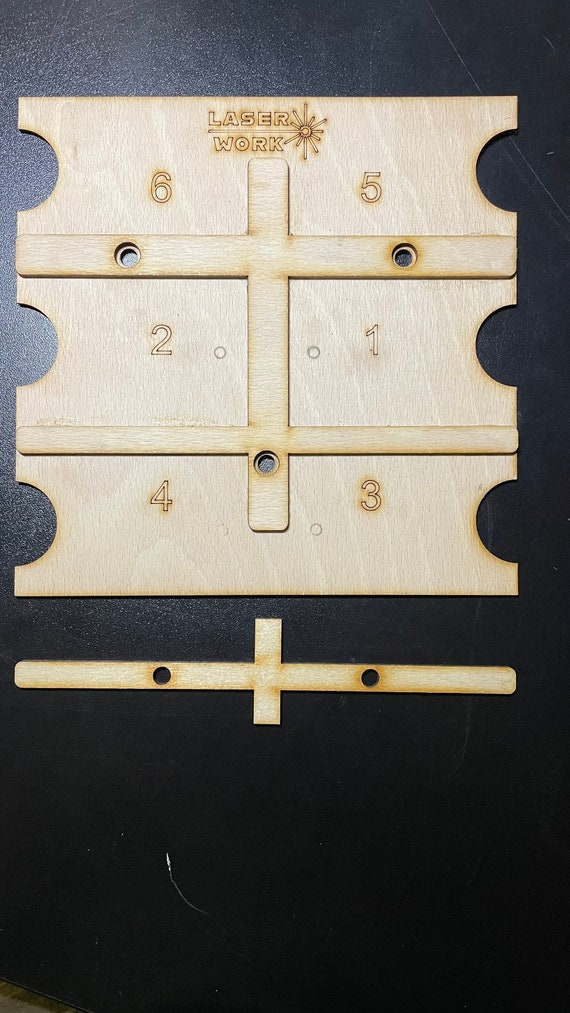 JIG 6x ALU Business Card for Laser Engraving Etsy