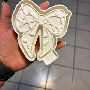 Christmas lights bow  Freshie Mold