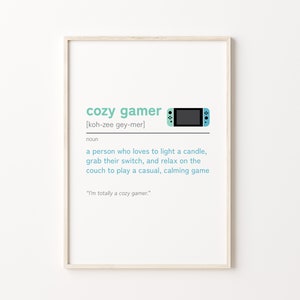 Troll Definition, Gamer Print, Gamer Digital Printable