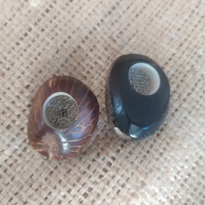 Rustic handmade organic tagua pipe, vegetable ivory / Tagua Nut / Herb pipe / Tobacco pipe / Wooden pipe