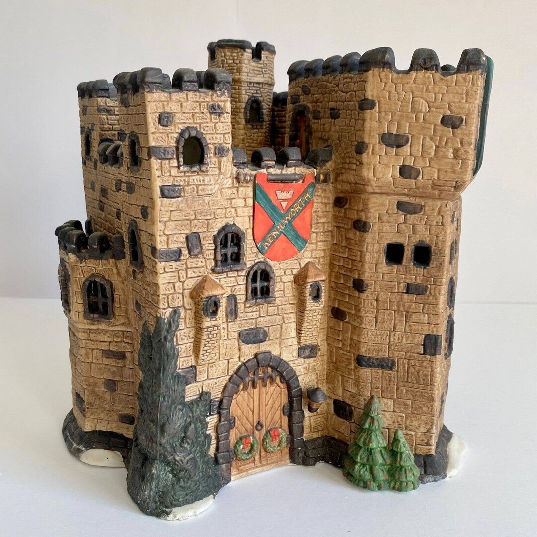 Vintage Dept 56 Dickens' Village Castle Kenilworth 59161 Etsy