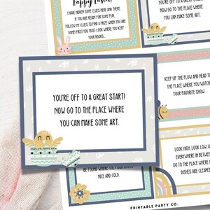 Indoor Easter Scavenger Hunt For Kids | Easter Egg Hunt Clues | Easter Treasure Activity for Older Kids and Teens | Party Games | Riddles