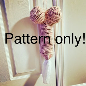 PATTERN ONLY-penis bag dispenser