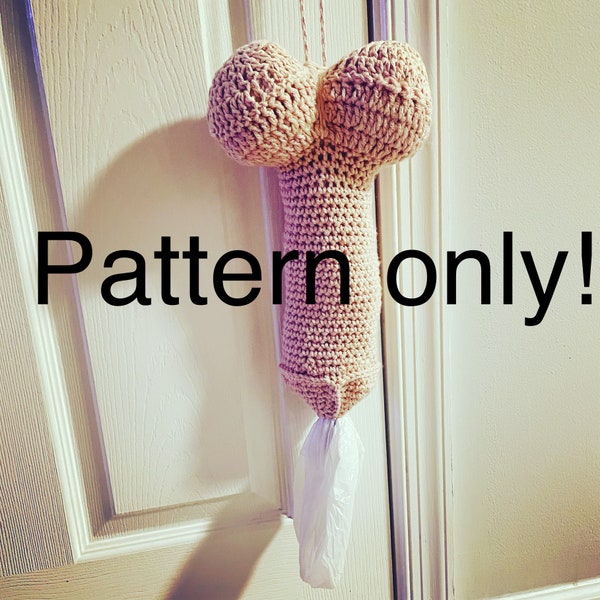 PATTERN ONLY-penis bag dispenser