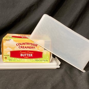 Vtg Tupperware Block Butter Keeper