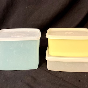 Vtg Tupperware Storage Containers