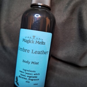 Ombre Leather &quot;Xaden&quot;(fiction inspired) Body Mist